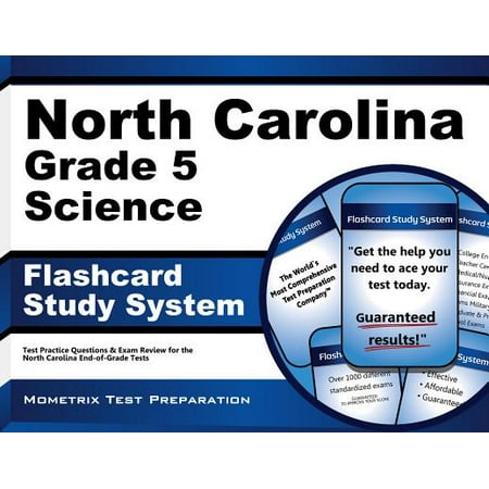 Enc Card - North Carolina Grade 5 Science Flashcard Study System: North Carolina EOG Test Practice Questions & Exam Review for the North Carolina End-of-Grade Tests