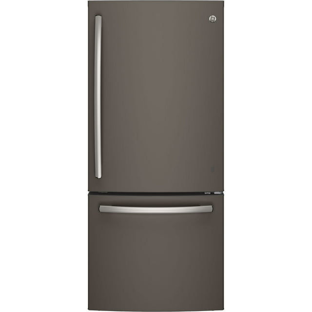 GE 20.9 cu.ft. Bottom Freezer Refrigerator Slate GDE21DMKES