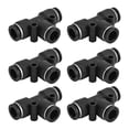 thumbnail image 4 of Pneumatic Connector, Replaceable Practical Stable Sealing Connect Fittings Durable PVC  For Automation Equipment 4mm, 4 of 8