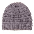 thumbnail image 2 of Baby Hat Toddler Hats Solid Color Breathable Comfortable Cute Warm-keeping Casual Boys Girls Autumn Warm Outdoor Knitting Hat Photography Prop, 2 of 7