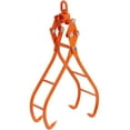 thumbnail image 2 of Eagle Claw Log Lifting Tongs - 28 Inch Swivel Grapple Hook, 2205 lbs Capacity for Trucks, ATVs, Tractors, 2 of 7