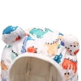 thumbnail image 6 of Toddler Baby Girl Winter Coats Windproof Warm Long Sleeve Cartoon Animal Print Jacket Coats, 6 of 8