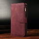 thumbnail image 1 of Leather Card Slots Zipper Magnetic Wallet Phone Case For Iphone 14 Pro Max/14 Pro/14 Plus Iphone 13 Pro Max/13 Pro/13 Mini/13 Iphone 12 Pro Max/12 Pro/12 Mini/12 Iphone 11/11 Pro/11 Pro Max Iphone X/x, 1 of 5