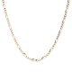 thumbnail image 1 of Cadena Collar Italiana Figaro Solida De Oro 10k 2.6 Mm, 65 Cm, 1 of 5