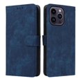 thumbnail image 1 of Phone Wallet Case for iPhone 15 Pro with Stand - Leather Folio Cover & Card Slots Blue, 1 of 5