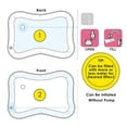 thumbnail image 4 of Water Playmat, Early Developmental Toys for Babies, Inflatable Baby Infant Floor Play Mat for 3 Months and Up Blue, 4 of 5