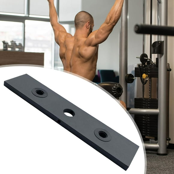 DYNWAVECA Plaque Lestée Accessoires de Machine d'Exercice Planche de Poids pour Balançoires de Rucking Squat Gym Antirouille Poids de Ruck Entraînement de Force 5kg 43x9x1.5cm