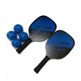 thumbnail image 4 of Traje de Raquetas Pickleball Irfora Pickleball Paddle Set Pickleball Raquetas Ball Set 2 Raquetas y 4 Pickleball Balls con bolsa de transporte para hombres y mujeres Irfora Traje de Raquetas Pickleball, 4 of 7