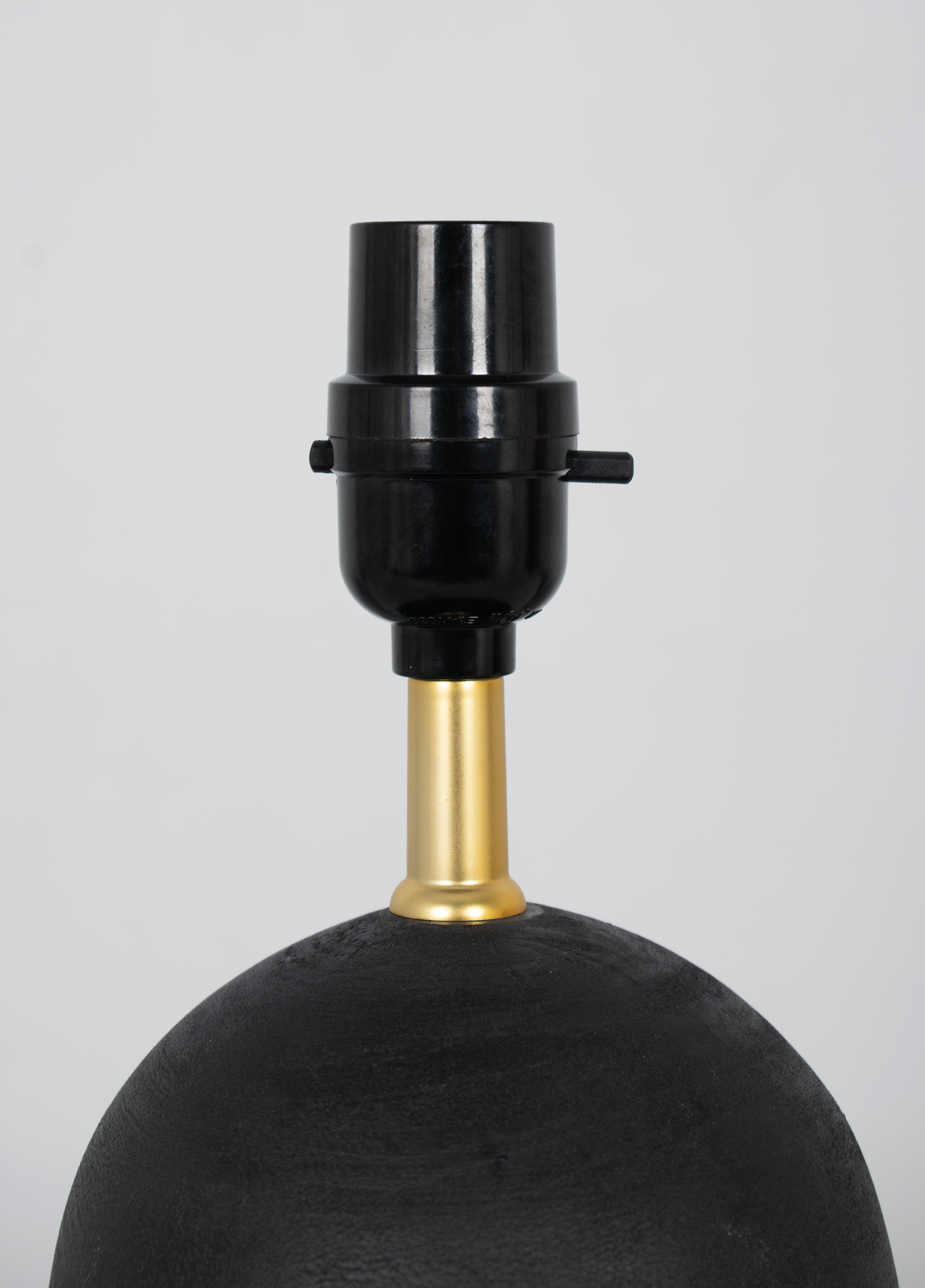 Mainstays 12.5" Mini Table Lamp, Black photo 5