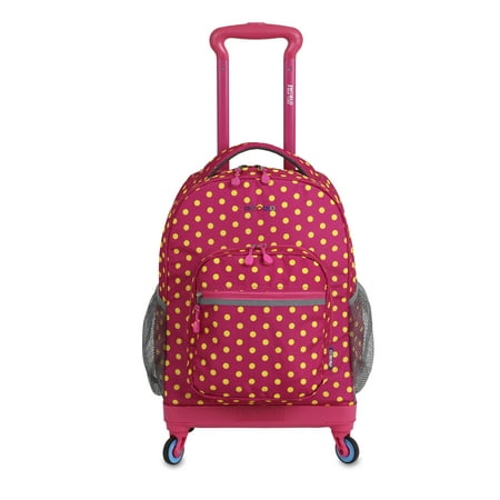 J World - J World Sunslider Spinner Backpack, Pink Button - Walmart.com