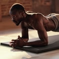 thumbnail image 6 of Meister X-Thick Fold-Out Workout Mat - 72" x 29.5" x 1" - Black, 6 of 6