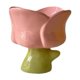 thumbnail image 4 of Taza de cerámica para helado, tazón pequeño de postre con base alta para helados con leche y yogur. Taza de tulipán rosa, 4 of 9