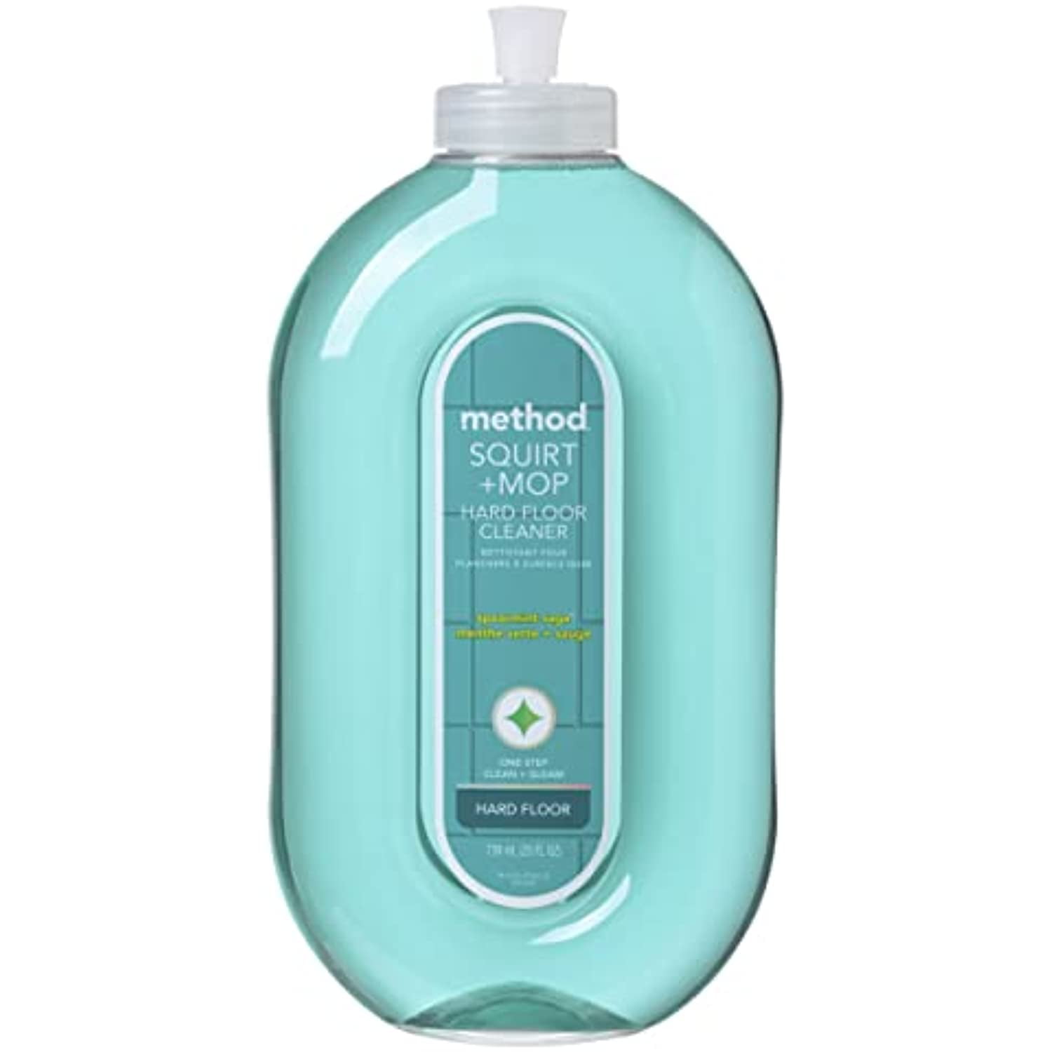 Method Squirt + Mop Hard Floor Cleaner, Spearmint Sage, 25 Ounce, 1