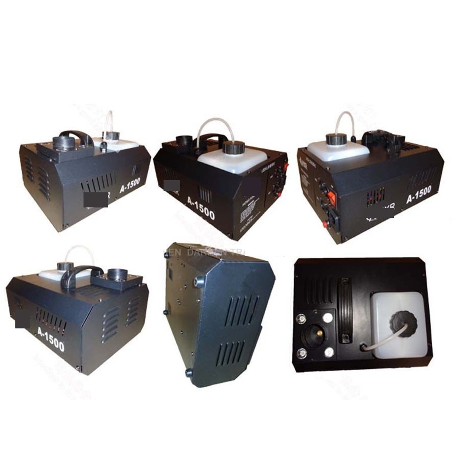 1500W Disco Colorful Smoke Machine, Mini LED Fogger Ejector Dj Christmas Party Stage Light Fog Machine ,Hand & Power Tool
