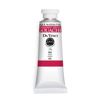 Da Vinci Paints Professional Gouache, 37ml Tube, Red