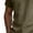 Army Green, variant on KeShDi Gym Shirts Men Basic Tee Shirts Linen Casual Short Sleeve V-neck Top Casual Comfortable T-shirt Pink M