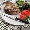Rada Cutlery 3-Piece Housewarming Knife Gift Set, Black Handles