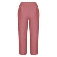 Capri Pants for Women Flowy Pants Summer Womens Christmas Pants Baggy