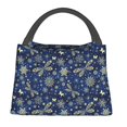 thumbnail image 1 of Balery Dark Blue Christmas Bolsa de Aislamiento Portátil – Bolsa de Almuerzo con Forro de Aluminio Mejorado, Funda Impermeable y Fácil de Limpiar para Picnic y Caja de Almuerzo, 1 of 6