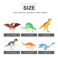 thumbnail image 4 of 39 Pack Mini Dinosaur Figure Toys  Plastic Dinosaur Toy Set Including T-rex  Stegosaurus, 4 of 7