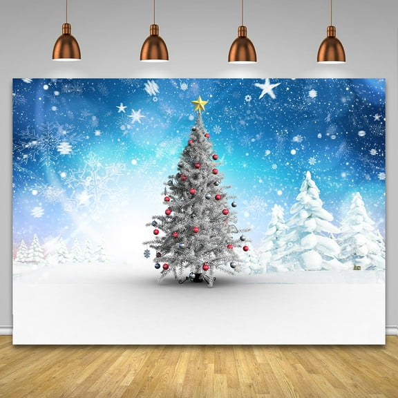 X-mas Baubles Bling Light Bokeh r Wall Christmas Party Backdrops Poster Photo Studio Photography Background Children Family