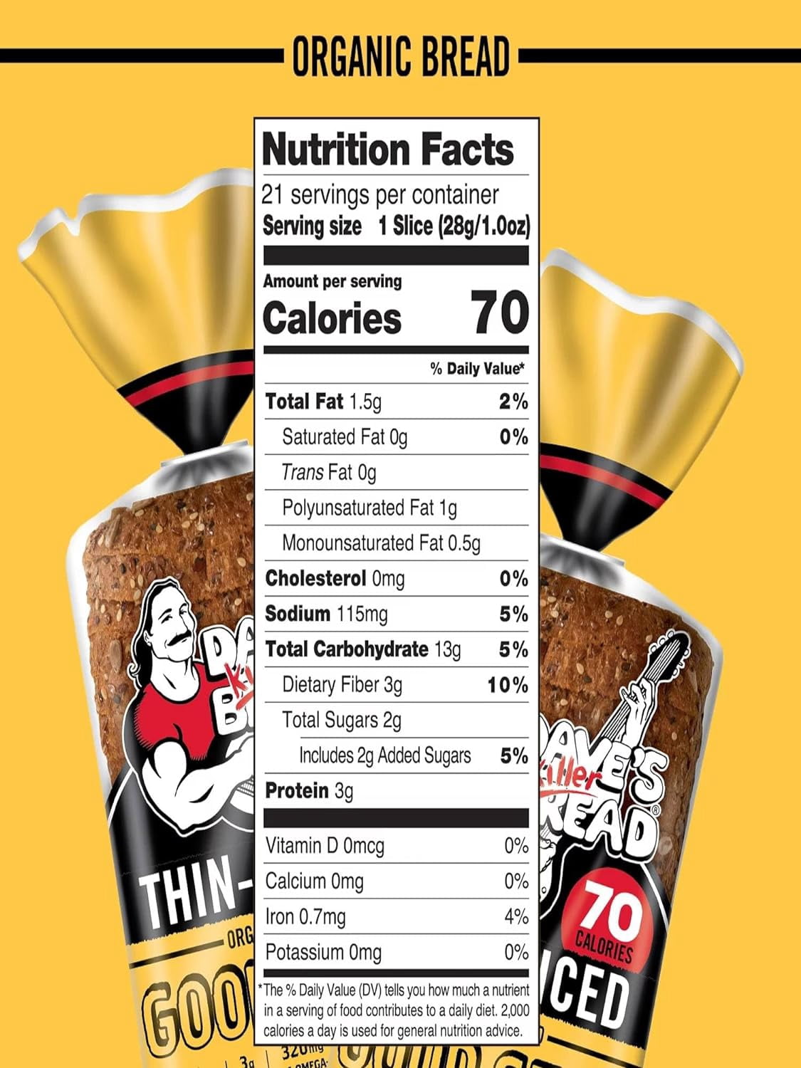 Killer Bread - Organic - Good Seed, Thin-Sliced - 2 Loaves