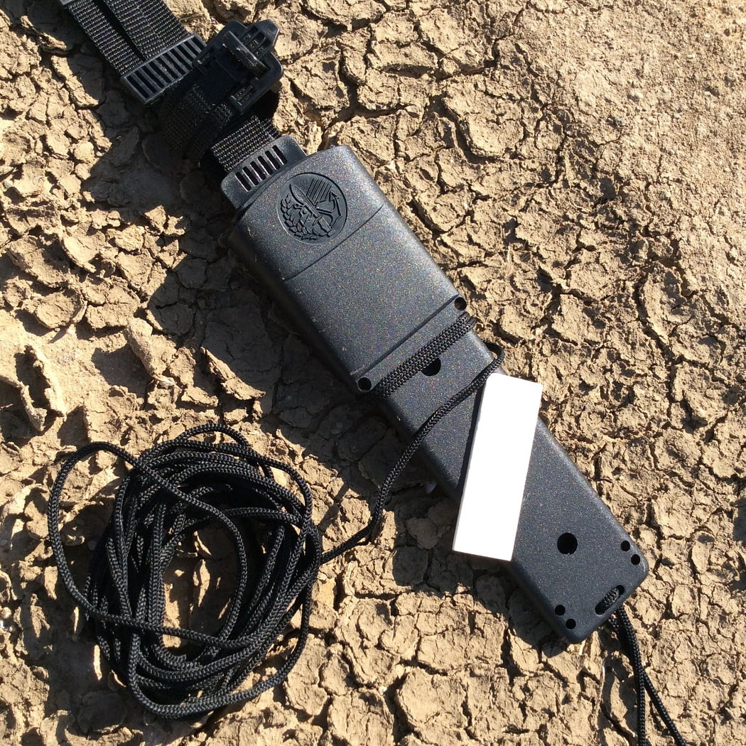 13.75' Defender Xtreme Fall Camouflage Stainless Steel Survival Knife with Plastic Sheath