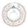 thumbnail image 2 of Collier Ras-du-Cou Coquillage Perle pour Femmes Collier Ras-du-Cou Hawaïen Coquillage Perles, 2 of 2
