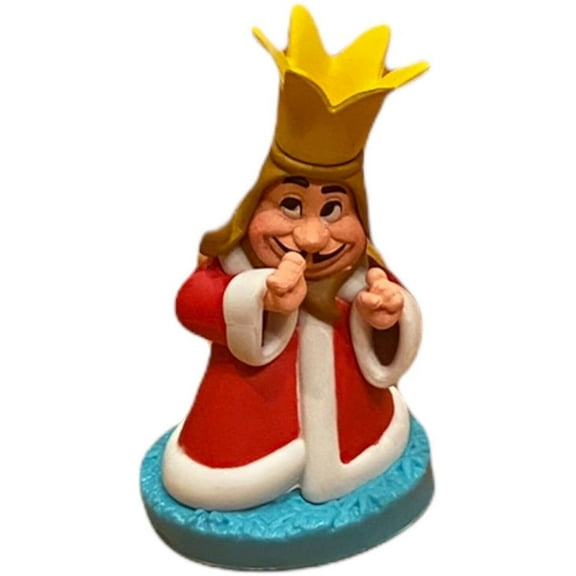 Alice In Wonderland King Of Hearts 3” PVC CAKE TOPPER Figure Figurine New