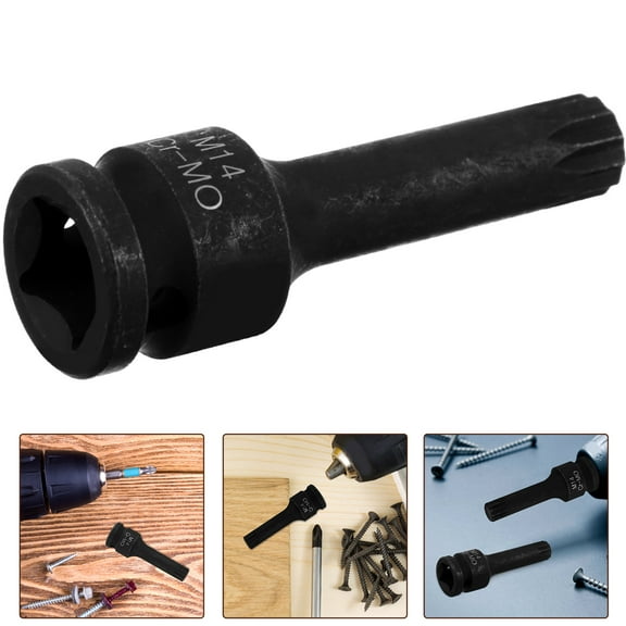 HONMEET Impact Driver Bit Set with Hexagon Socket Wrench, Torque Resistant Bits for Power Tools