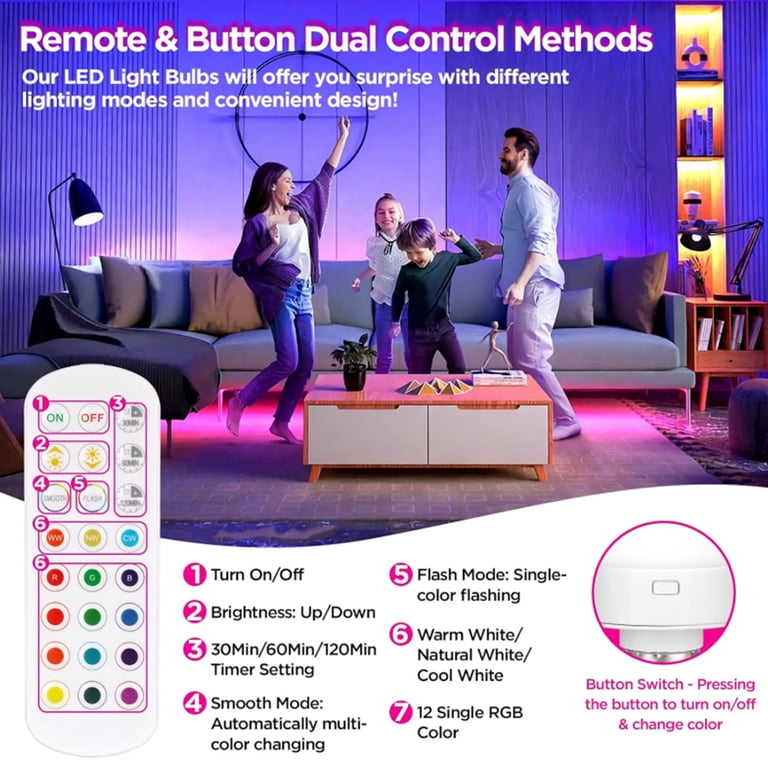 Glitnous Wall Sconce Set Of 2, Battery Operated Wall Sconces With Remote, 12 RGB Colors Dimmable Sconce Wall Lighting, Modern Black Wireless Wall Lamp/ Light Fixtures For Bedroom Living Room Hallway