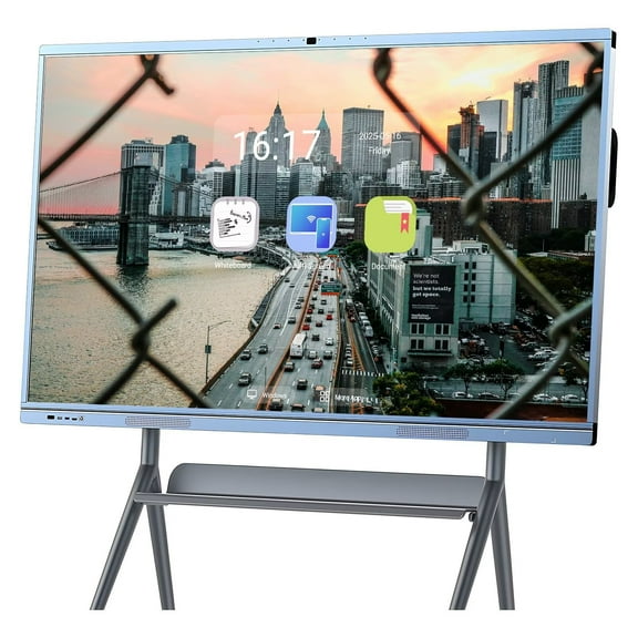 BELNET Smart Board 65" 4K Interactive Display Android Mirroring Split Screen for Courtrooms, Classroom and Office(Include Wall Mount)