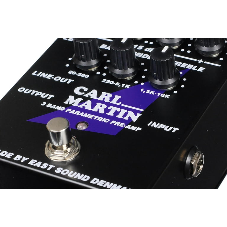 ギター CARL MARTIN 3 BAND PARAMETRIC PRE-AMP Carl Martin 3-Band Parametric Pre-Amp Pedal - Walmart.com