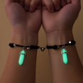 thumbnail image 1 of Nueva pulsera de cuentas luminosas simples, colgante de corazón de estrella redonda luminosa, pulsera luminosa para parejas, regalos de Halloween para hombres y mujeres ER, 1 of 5