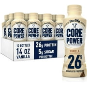 Core Power Protein Shake with 26g Protein by fairlife, Vanilla, 14 fl oz, 12 Count