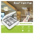 thumbnail image 3 of Évent d'Échappement de Toit de Caravane 14 Pouces avec Télécommande pour Véhicule Récréatif Véhicule Récréatif, 3 of 6
