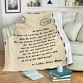 thumbnail image 4 of Wrap Blanket Comfortable Blanket A Friends Perfect Lovers for Letter Home Textiles Multipurpose Blanket Soft Breathable Machine Washable All-Season Throw Blanket for Hot Sleepers Bedroom Travel, 4 of 8