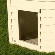 Dog House Door Flap - Small /Clear