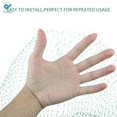 thumbnail image 6 of Deago 16.4Ft x 32.8Ft Anti Bird Netting Pond Green Net Protect Tree Crops Plant Fruit Garden Mesh Reusable Fencing, 6 of 9