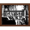 thumbnail image 2 of Urban Sign, Gay Street, Greenwich Village District, Manhattan, New York, USA, Scenic Framed Art Print Wall Art by Philippe Hugonnard Sold by Art.Com, 2 of 3