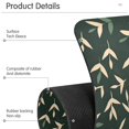 thumbnail image 4 of Yayeee Faucet Mat for Kitchen Sink 30" Diatomite Long Splash Guard Pad, Green Leaves, 2 Pack, 4 of 7