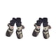 thumbnail image 4 of Methold 4 piezas de zapatos para mascotas, botas para la lluvia y la nieve, conjunto de calcetines antideslizantes impermeables con suela de goma, Type4 NO4 Methold  CBP378994, 4 of 6