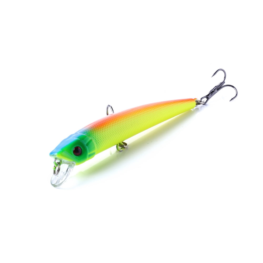 HENGJIA Minnow Bass Fishing Lures - Jerkbait Lure Set Hard Baits Crankbait for Catfish Trout Walleye Fishing Bait 8Pcs/kit