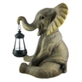 thumbnail image 2 of Cute African Elephant Porch / Garden Statue W/ Lantern by Things2Die4, 2 of 5