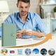 thumbnail image 5 of Carpeta de Presupuesto con 100 Sobres | Organizador de Sobres para Efectivo con Cubierta Duradera de Pvc y Cuero | Planificador Financiero Tamaño A5 | Sistema Reutilizable para Ahorrar Dinero En Vaca, 5 of 5