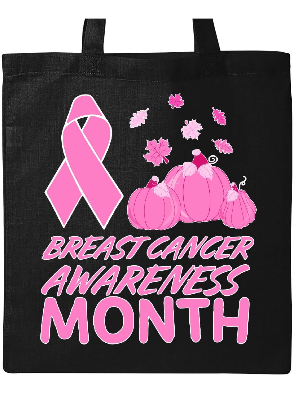 INKtastic Breast Cancer Awareness Month October Tote Bag Walmart