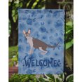 thumbnail image 3 of Carolines Treasures CK4912GF Lykoi 2 Cat Welcome Flag Garden Size Small multicolor, 3 of 3