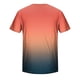 thumbnail image 2 of Mens Casual Pantalones Cortos Raya Impresión Suéter Fitness Deportes Camiseta, Poliéster Cuello Redondo Blusa para Al Aire Libre, Diario Y Primavera Verano Desgaste, 2 of 5