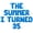 Blue, variant on Letter Balloons - THE SUMMER I TURNED 35 16" Inch Alphabet Letters Foil Mylar Balloon 35th Birthday Party Banner (Gold)