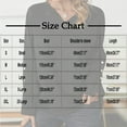 thumbnail image 4 of Women's Solid Color V Neck Long Sleeve Top Shirt Blouse Loose Fit Button Sleeve Casual Daily Wear Business Office Outfits Fashion Essential Gift for Women | Aestivo,White XL, 4 of 9